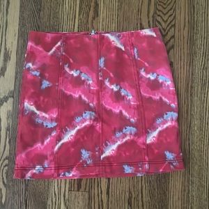 Free People Modern Femme Denim Mini Skirt